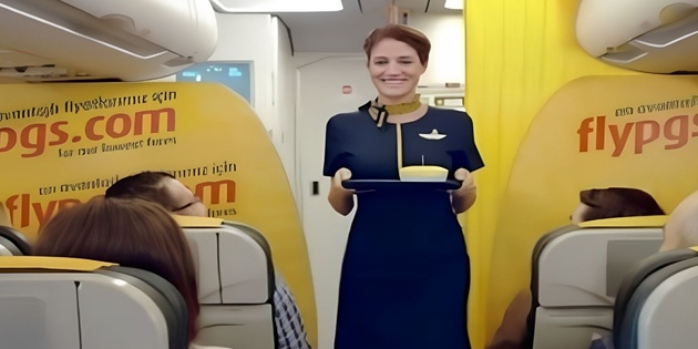 Pegasus’tan Yolcularına Menü Sürprizi